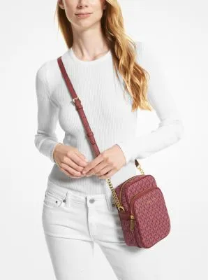 Jet Set Travel Medium Logo Crossbody Bag