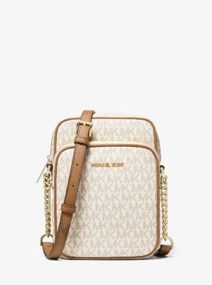 Jet Set Travel Medium Logo Crossbody Bag