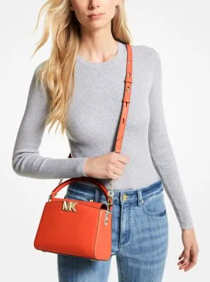 Karlie Small Leather Crossbody Bag | 55962