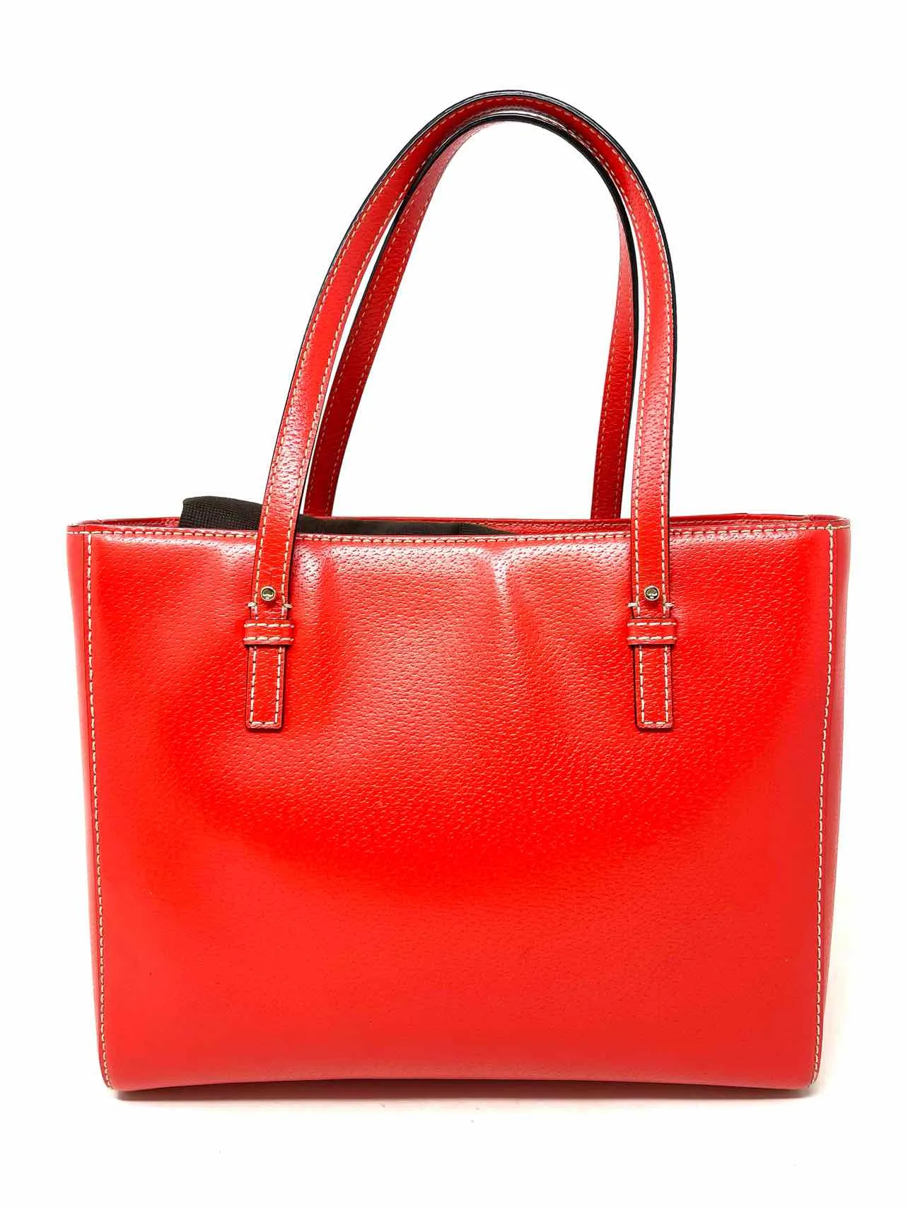 Kate Spade Red Shoulder Bag Leather Designer W/ BAG! Tote