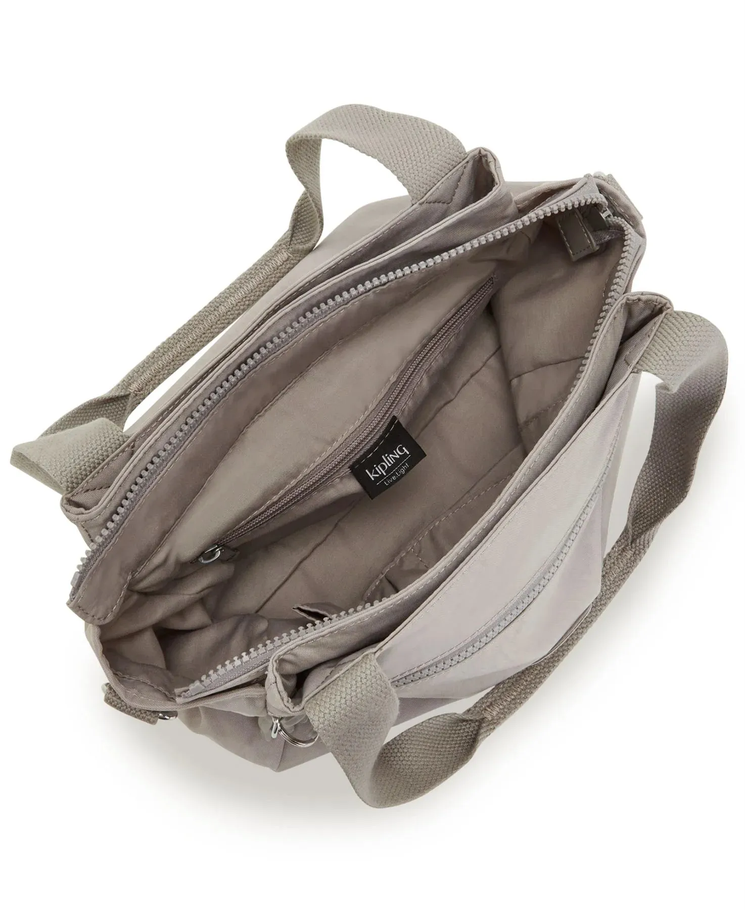 Kipling Elysia Grey Gris Crossbody Handbag