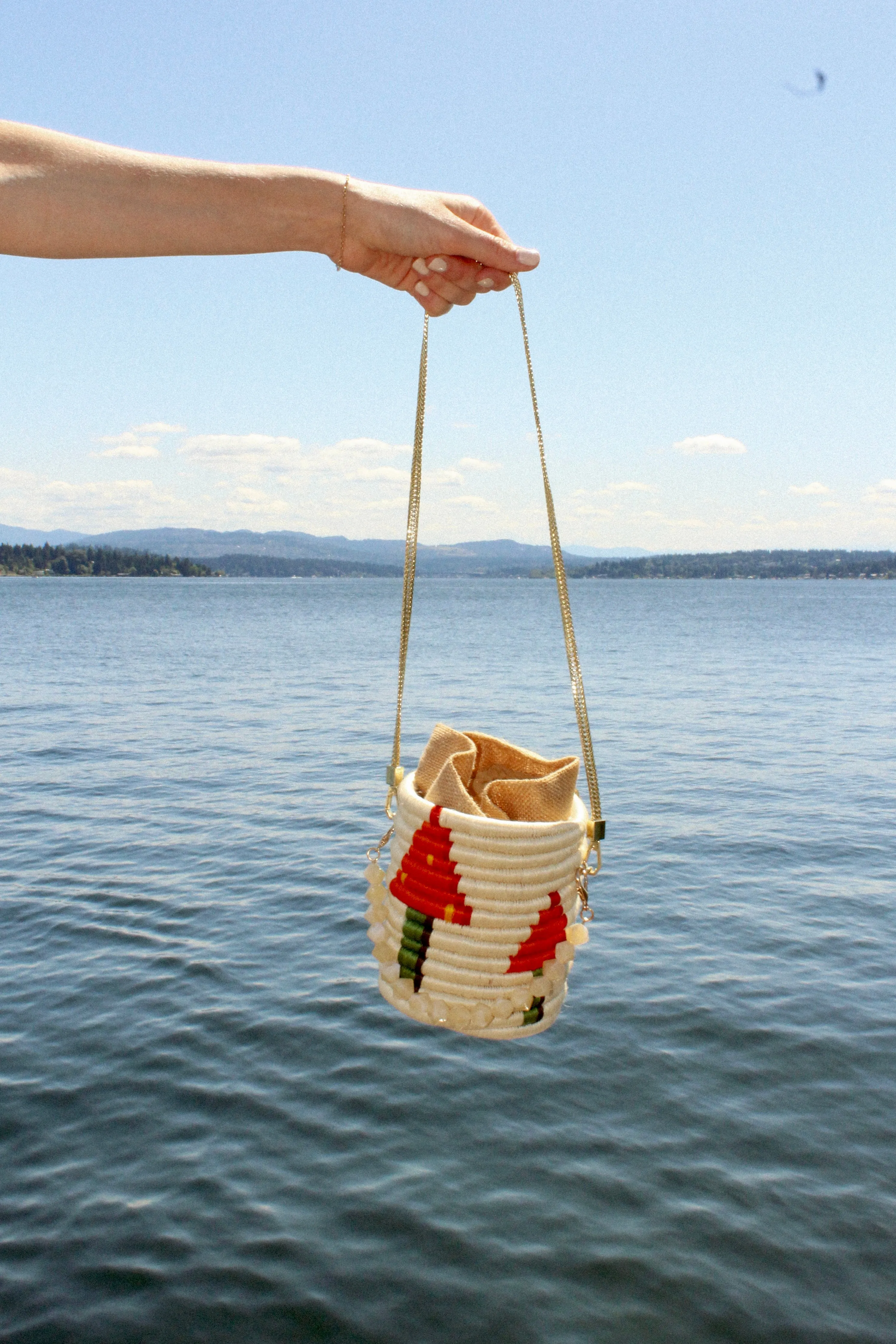 Leandra mini bag mushrooms