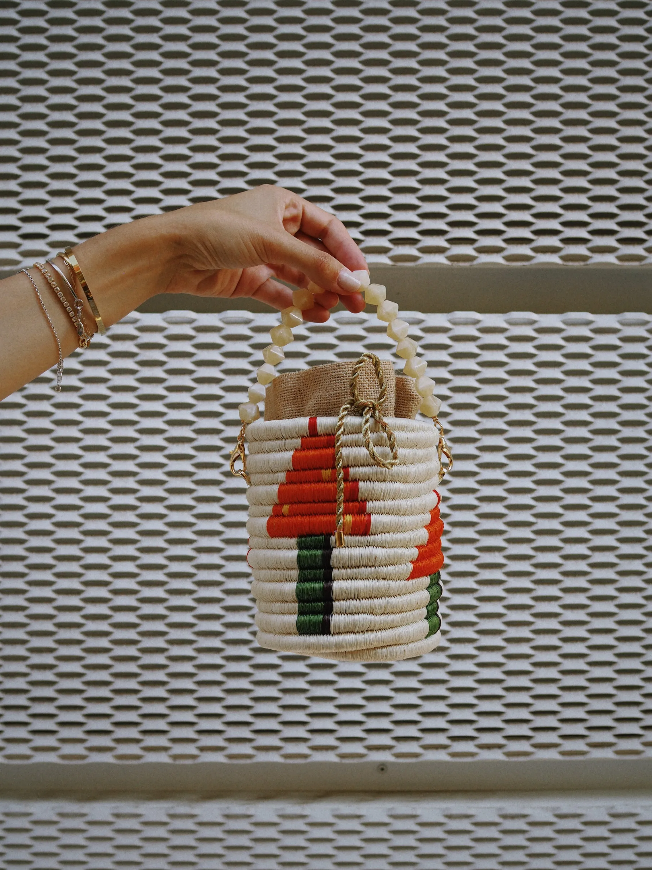 Leandra mini bag mushrooms