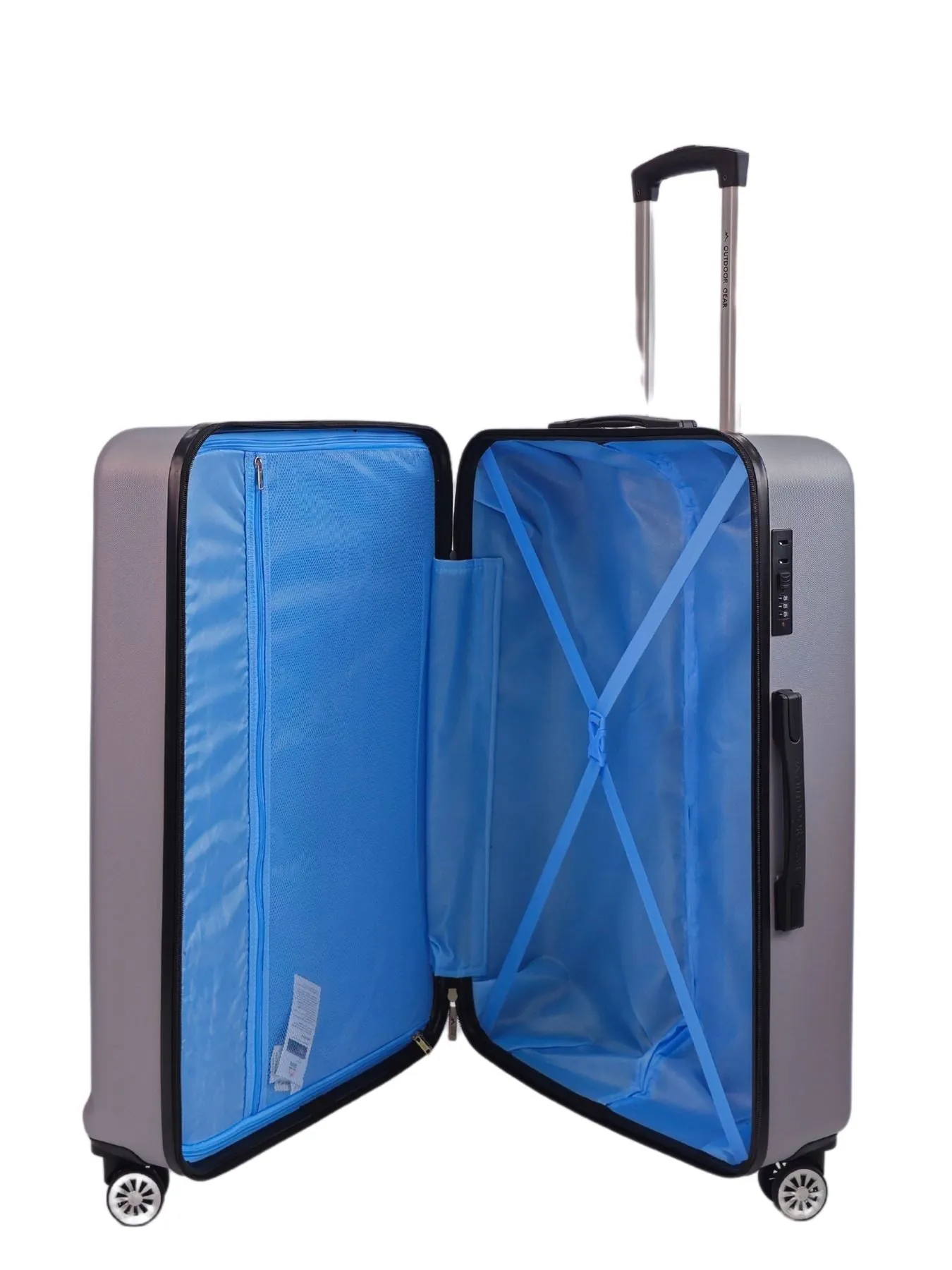 Luggage Suitcase Under Seat Travel Bag Carry On Hand Cabin Check in Hard-Shell 4 Spinner Wheels Trolley Set