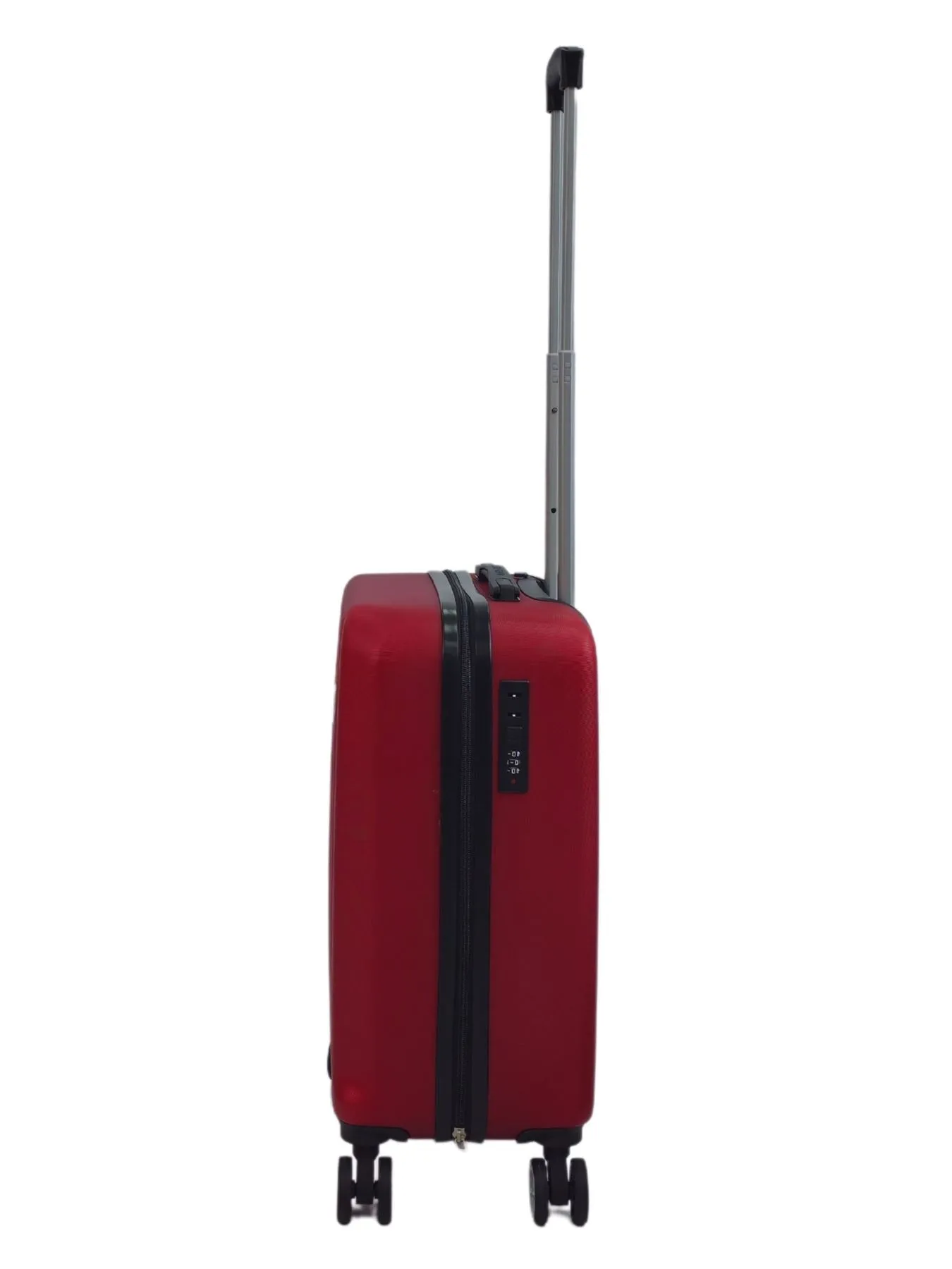 Luggage Suitcase Under Seat Travel Bag Carry On Hand Cabin Check in Hard-Shell 4 Spinner Wheels Trolley Set