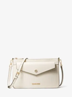 Maisie Medium Pebbled Leather 3-in-1 Crossbody Bag