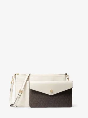 Maisie Medium Pebbled Leather 3-in-1 Crossbody Bag