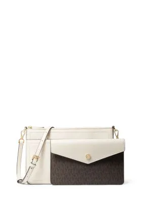 Maisie Medium Pebbled Leather 3-in-1 Crossbody Bag