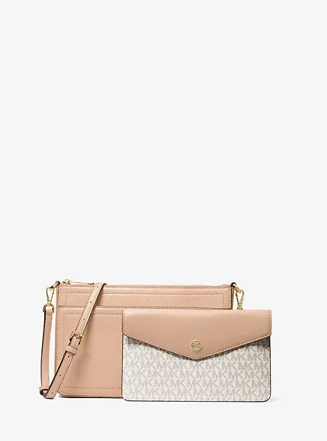 Maisie Medium Pebbled Leather 3-in-1 Crossbody Bag