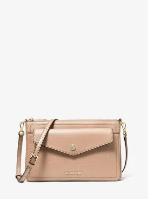 Maisie Medium Pebbled Leather 3-in-1 Crossbody Bag