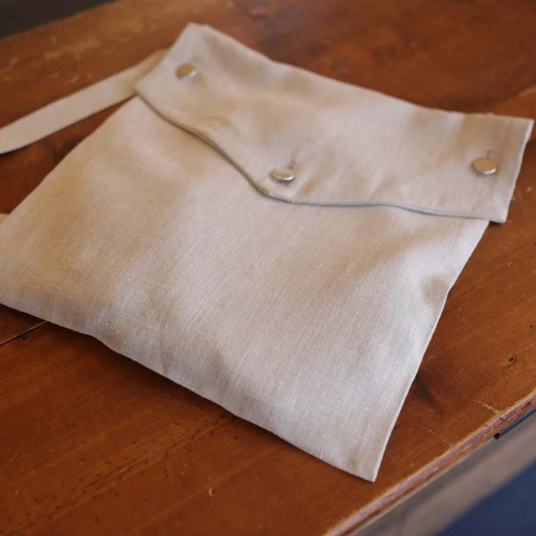 Natural Linen Haversack