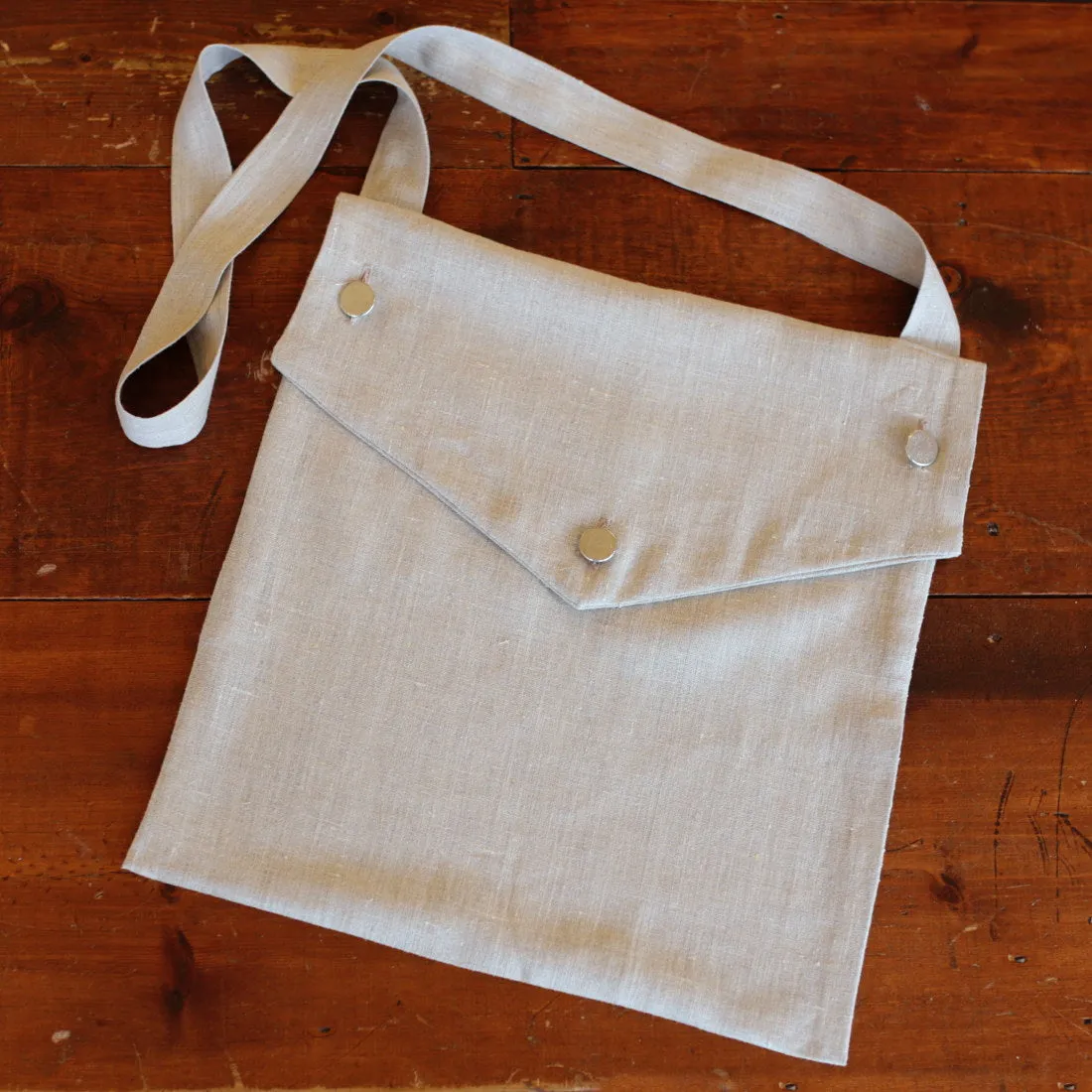 Natural Linen Haversack