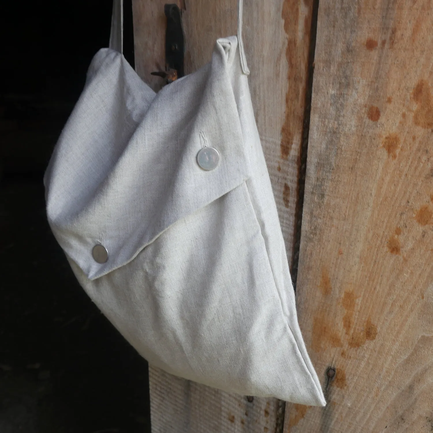 Natural Linen Haversack