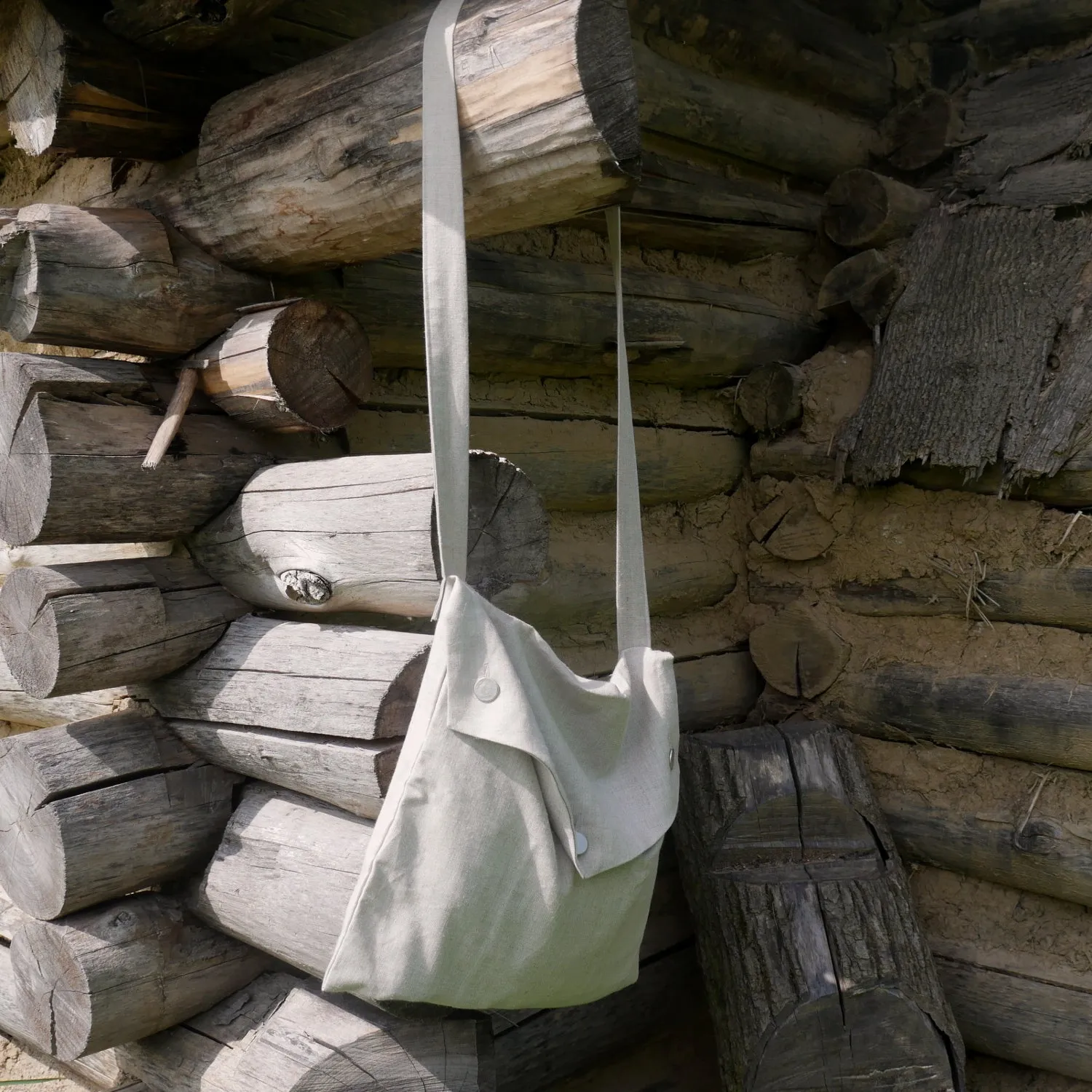 Natural Linen Haversack