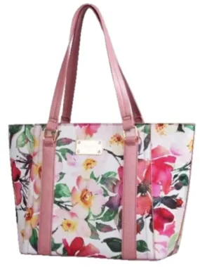 Pierre Cardin Aaliyah Floral Tote Handbag | Pink