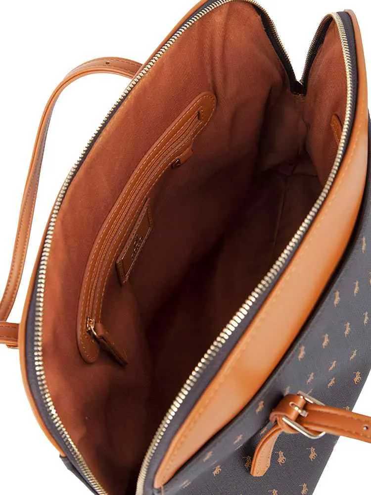 Polo New Iconic Dome Handbag | Brown