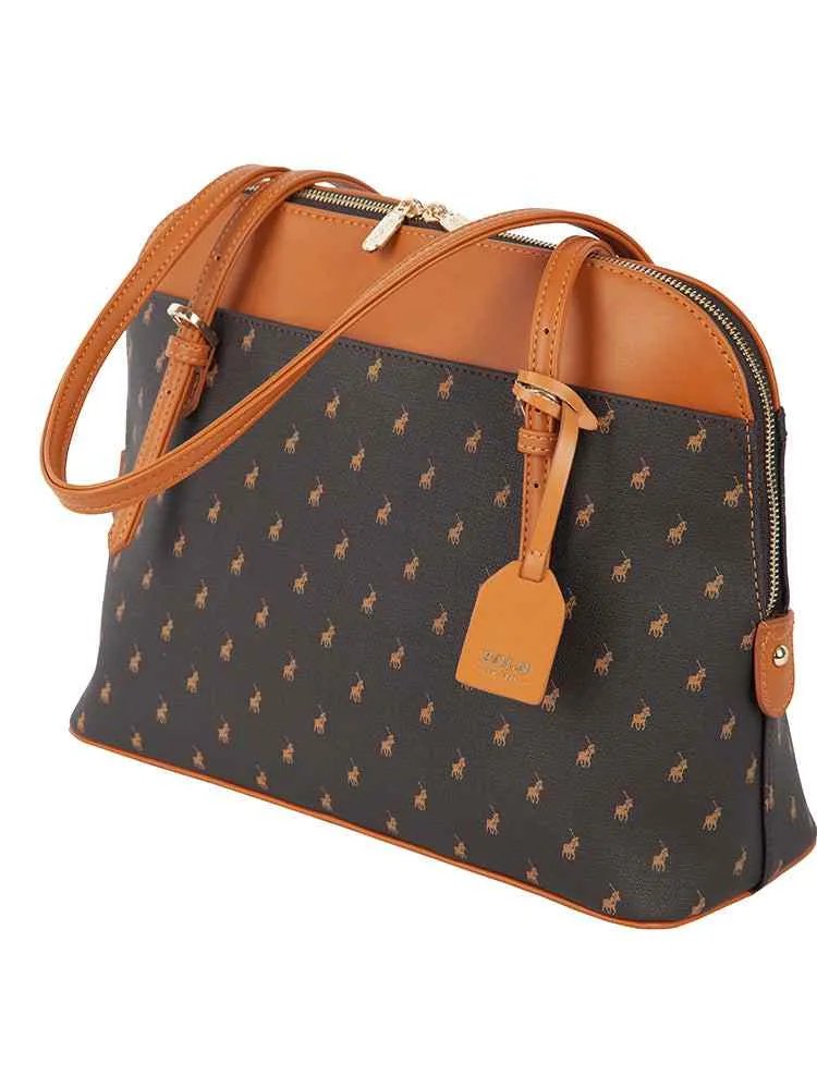 Polo New Iconic Dome Handbag | Brown