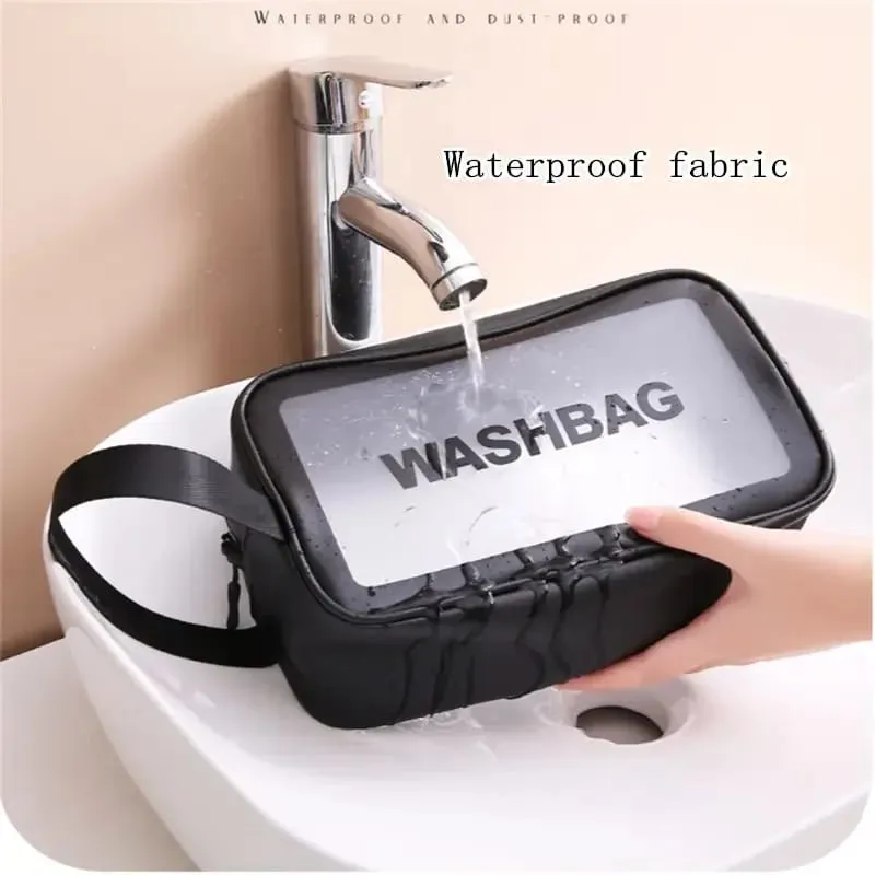 Portable Makeup Organizer Bag WASHBAG-Black14627 Small(SA2405-120)