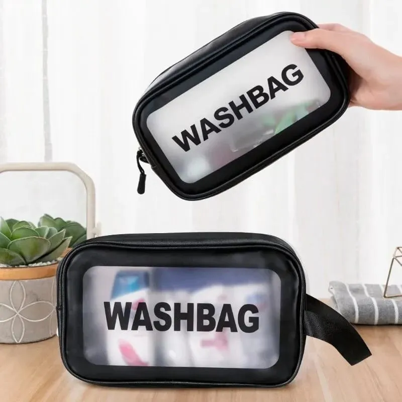 Portable Makeup Organizer Bag WASHBAG-Black14627 Small(SA2405-120)