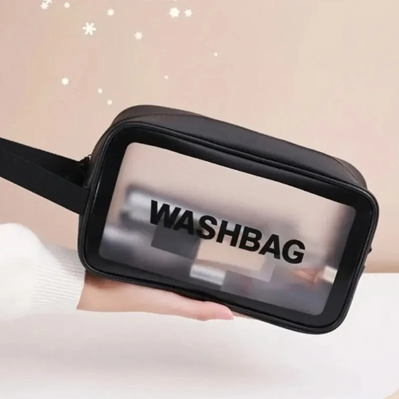 Portable Makeup Organizer Bag WASHBAG-Black14627 Small(SA2405-120)