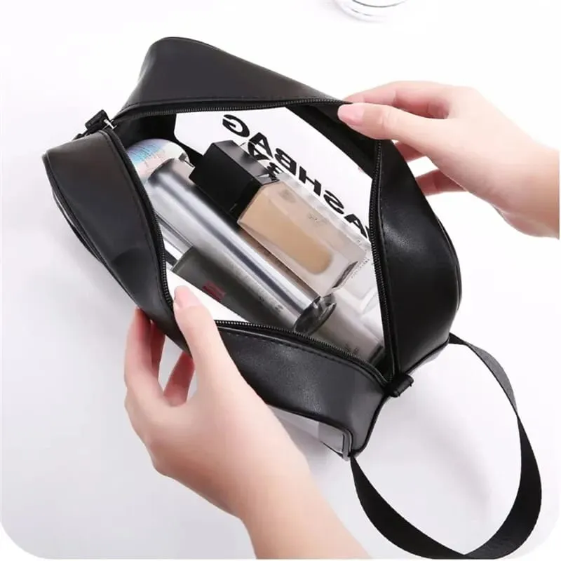 Portable Makeup Organizer Bag WASHBAG-Black14627 Small(SA2405-120)