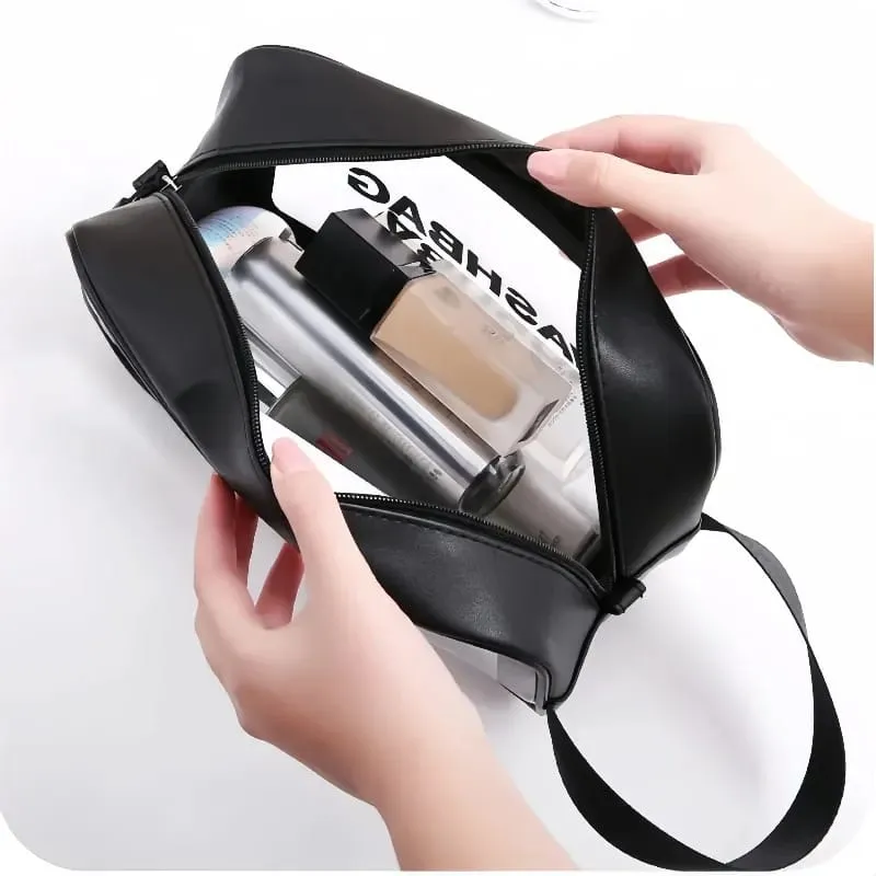 Portable Makeup Organizer Bag WASHBAG-Black14627 Small(SA2405-120)