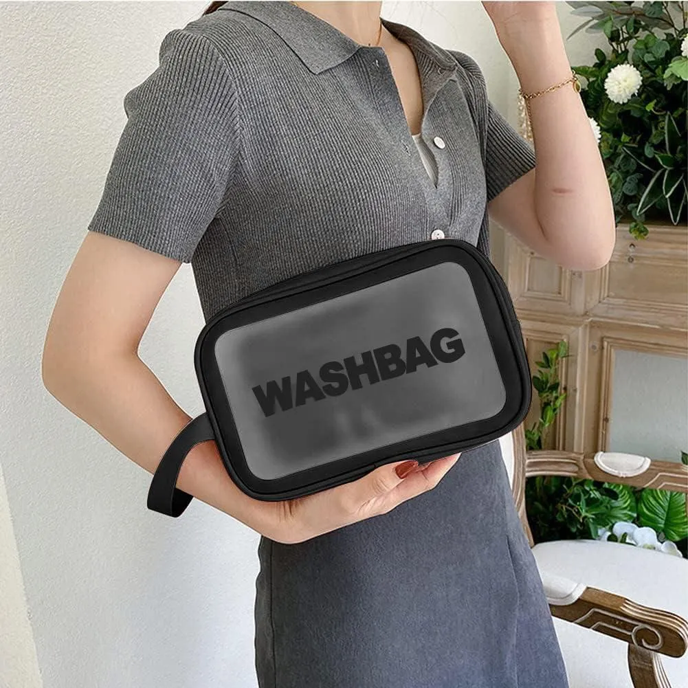 Portable Makeup Organizer Bag WASHBAG-Black14627 Small(SA2405-120)