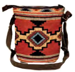 "Azteca" Woven Crossbody Bag