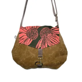 Satchel - Coneflower // Vegan Crossbody Bag