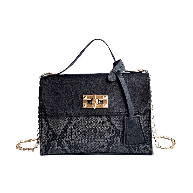 Serpentine Small Square Handbags