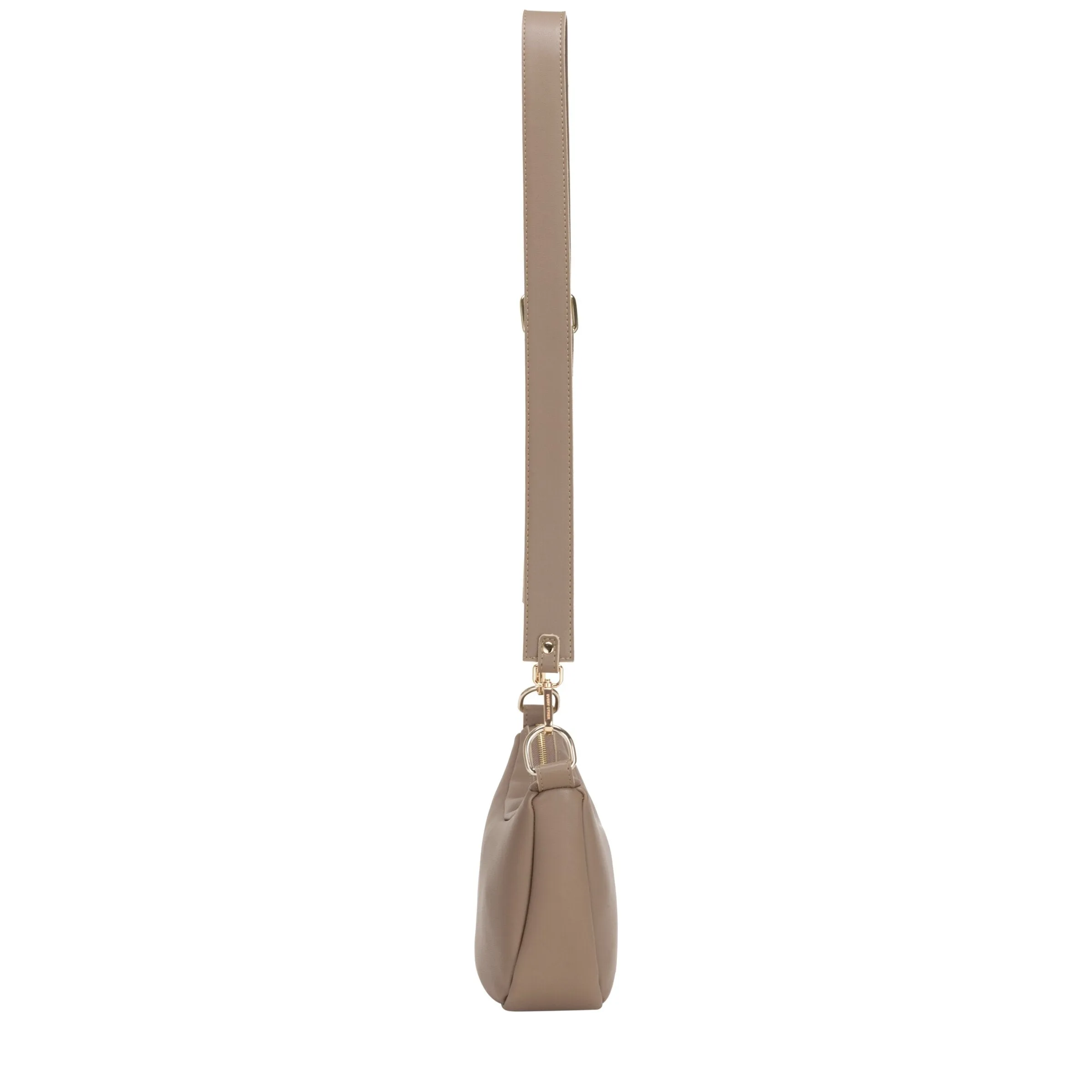 Slouch Crossbody In Taupe