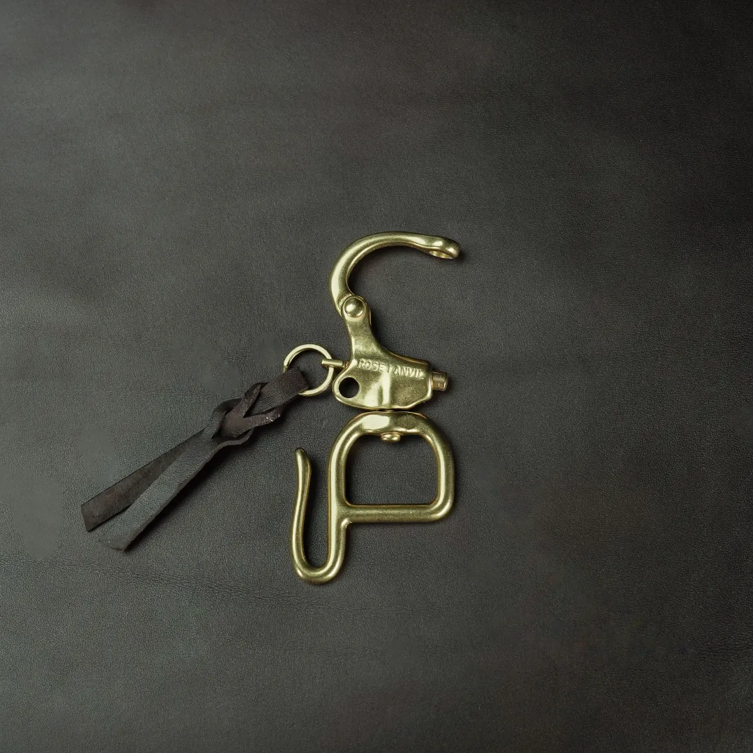 Solid Brass Snap Shackle