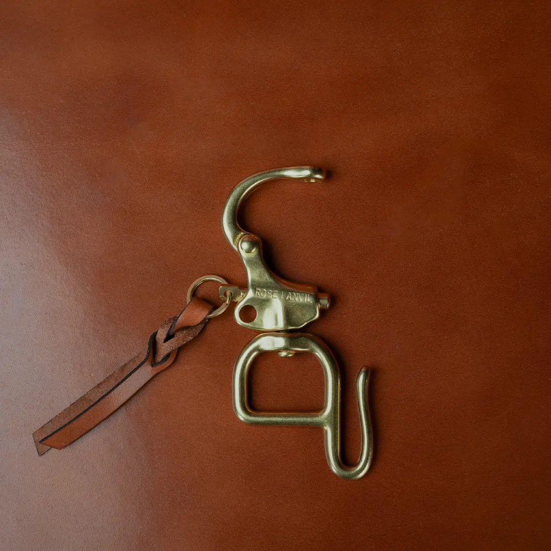 Solid Brass Snap Shackle