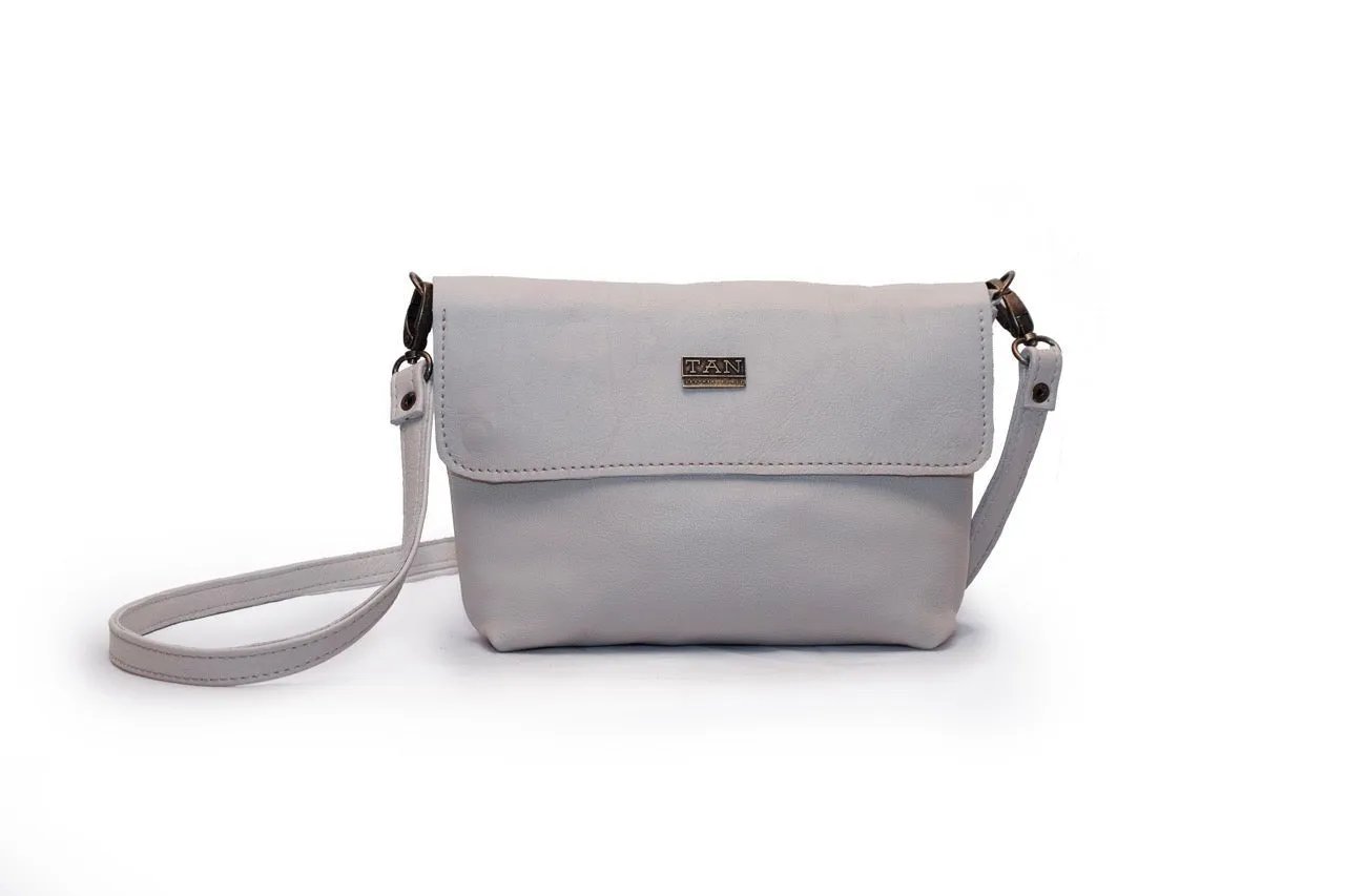 Tan Leather Goods - Mila Sling Bag | Cream