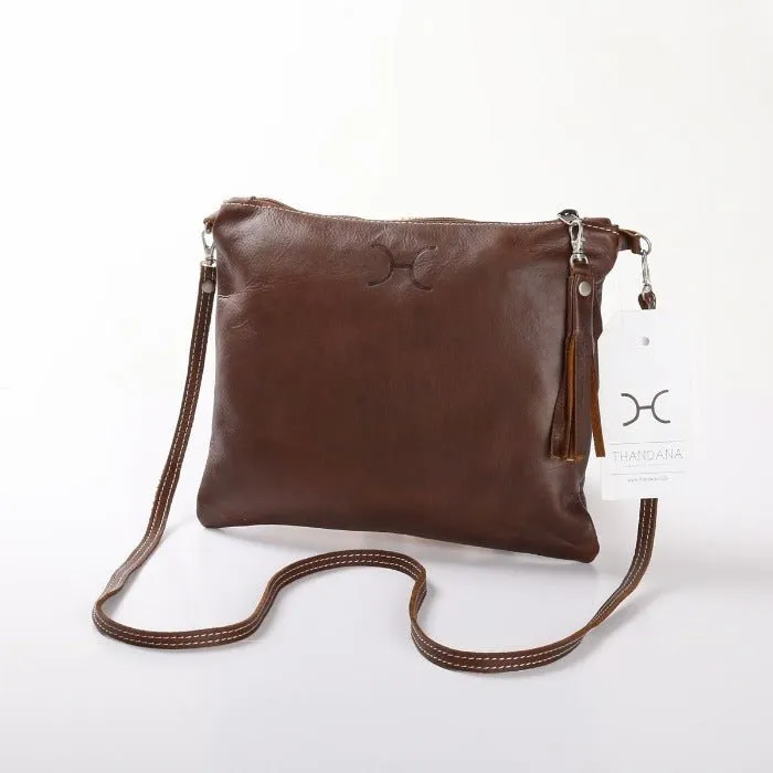 Thandana Crossover Leather Handbag