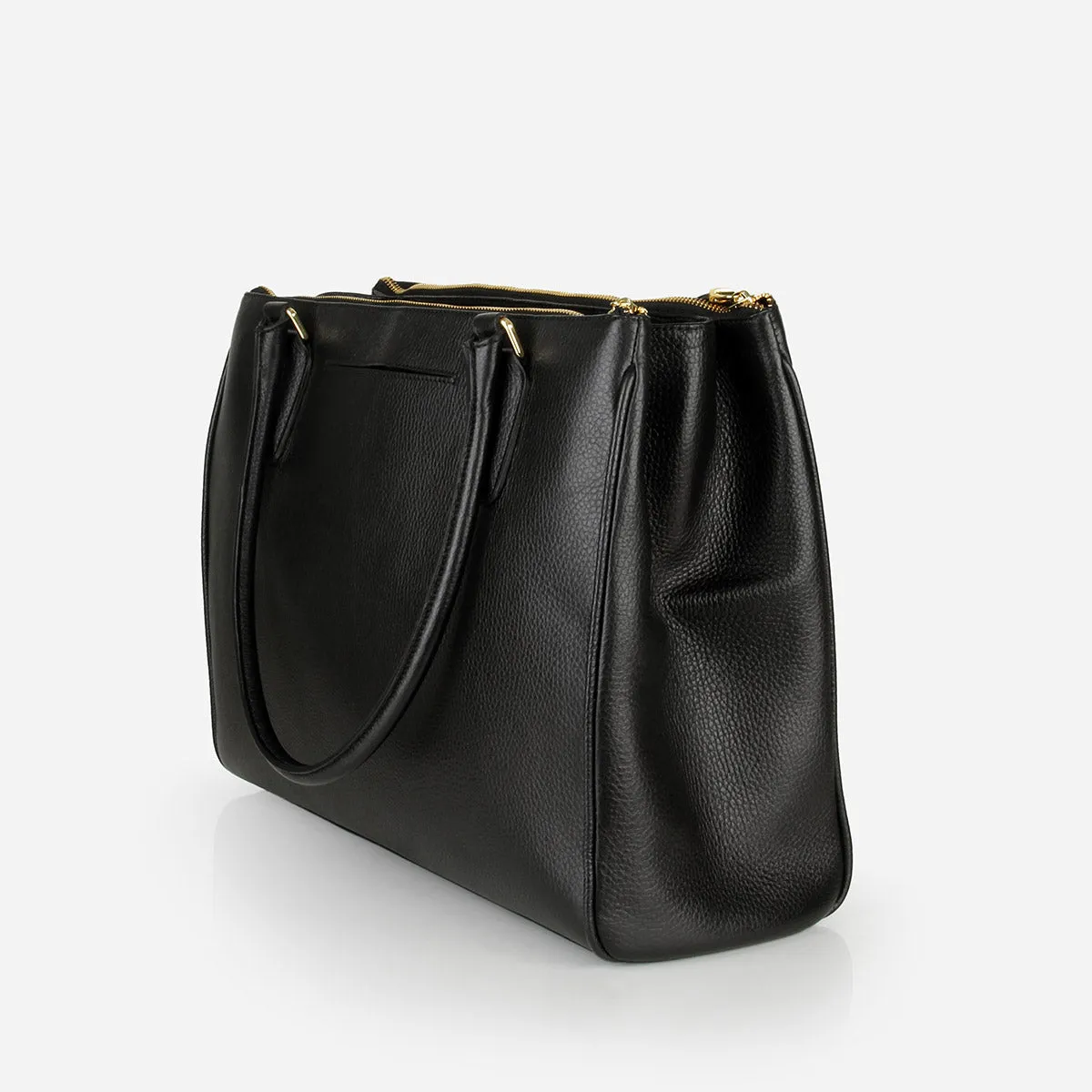 The Co-Worker Tote Black Pebble