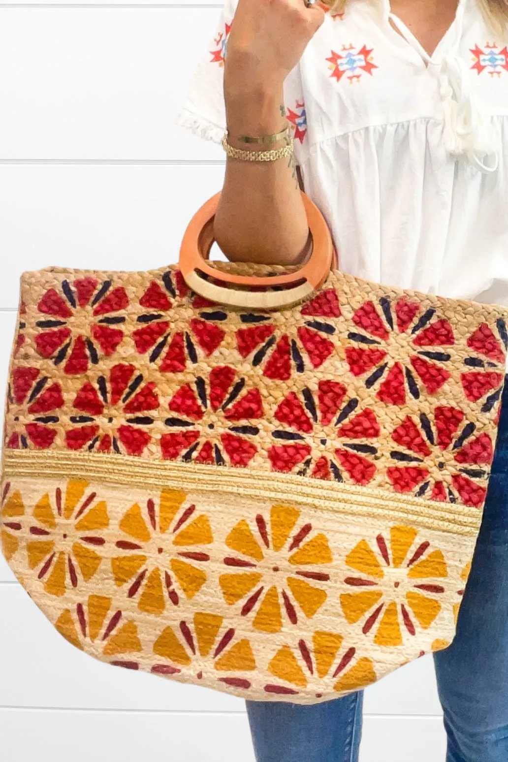 The Marisol Jute Tote Bag