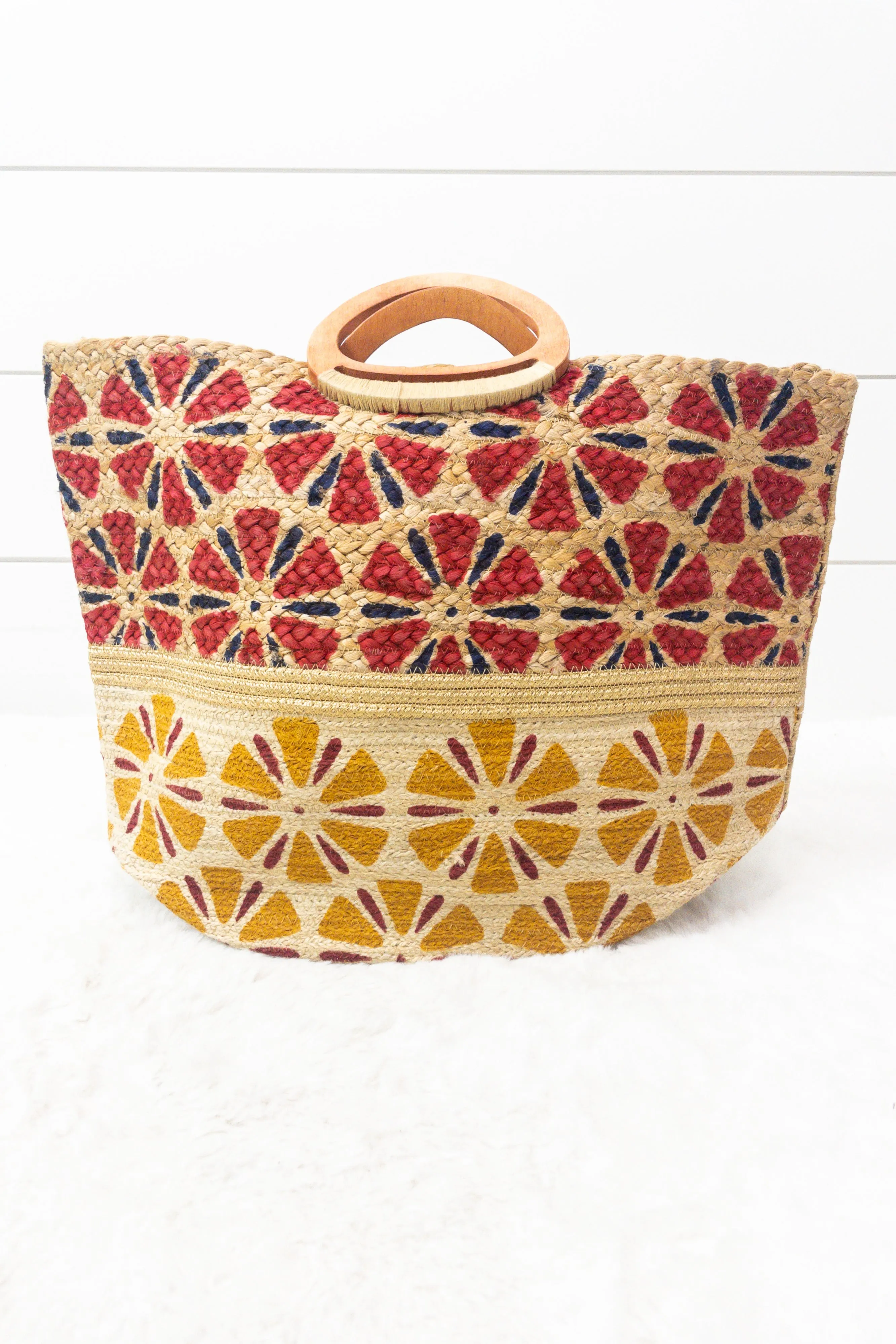 The Marisol Jute Tote Bag