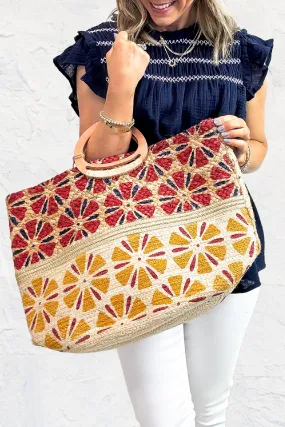 The Marisol Jute Tote Bag