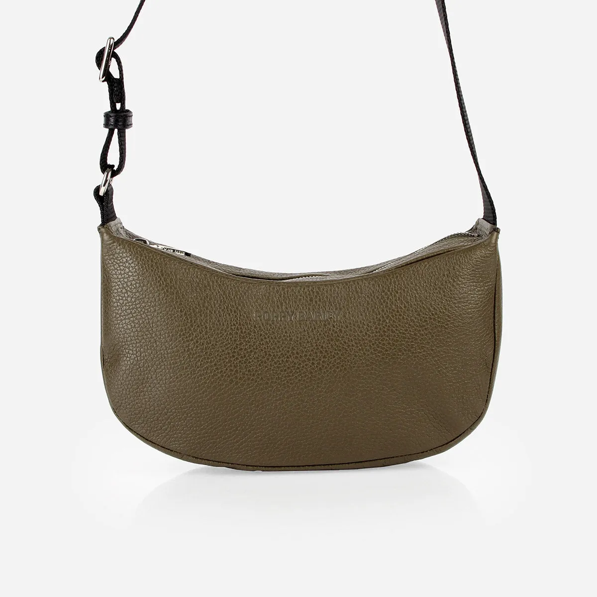 The Slouchy Crossbody Bag Olive Drab Pebble