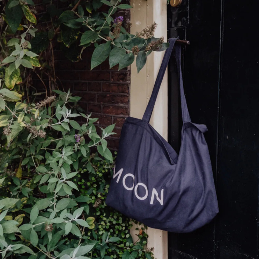 Tothemoon ☾ - Tote bag with zipper - 100% Cotton