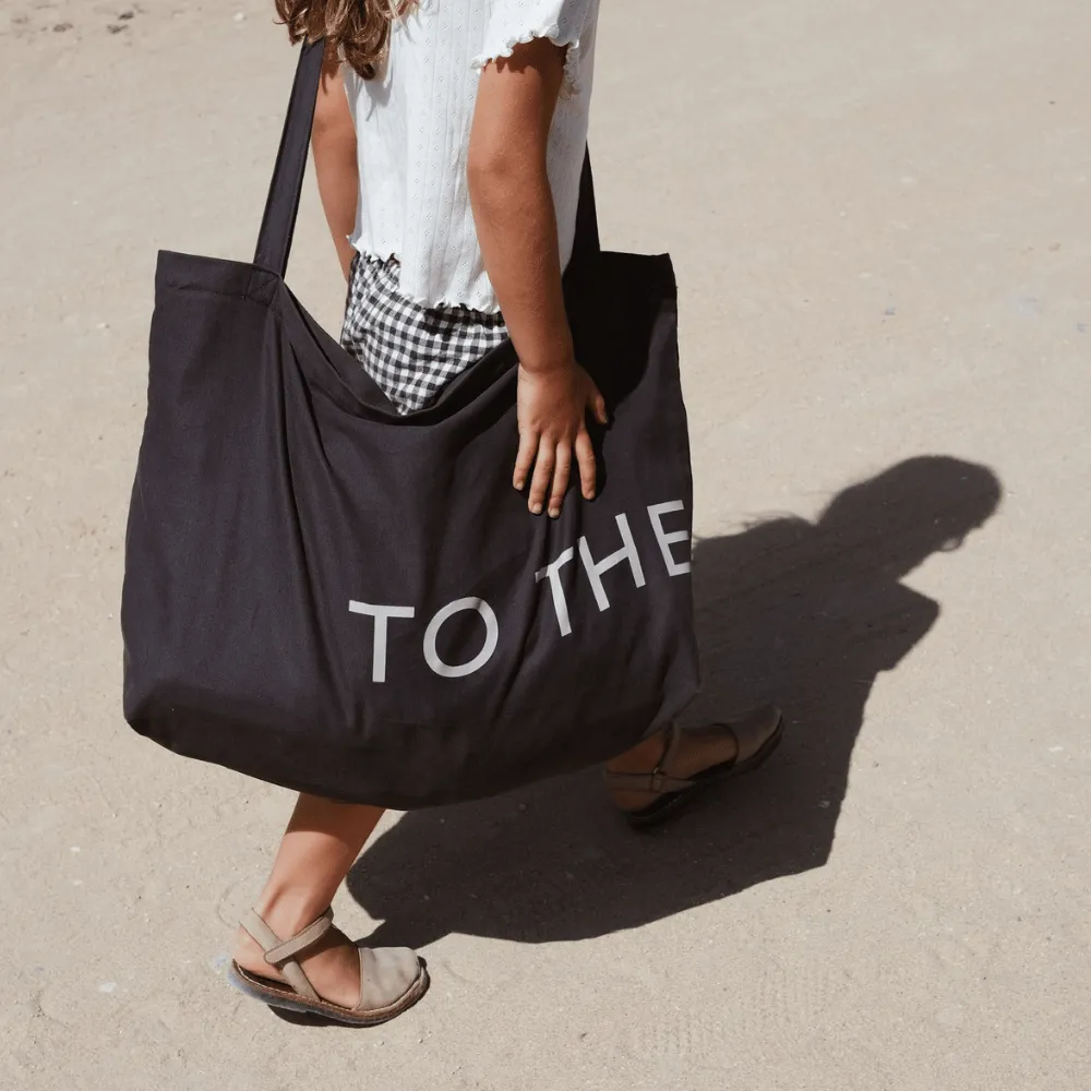 Tothemoon ☾ - Tote bag with zipper - 100% Cotton